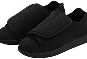 Silvert's Adaptive Clothing & Footwear Women’s Double-Extra Wide Easy Closure Slipper for Seniors