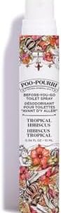 Poo-Pourri Before-You-Go Toilet Spray, Tropical Hibiscus, Travel Size 10 mL - Hibiscus, Apricot and Citrus