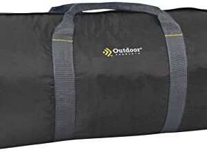 Outdoor Products Deluxe Duffel (Black, 12 in X 24 in)