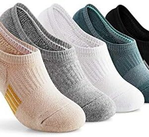 Gonii Womens No Show Socks Athletic Ankle Socks Cushioned Running Low Cut 5-8 Pairs