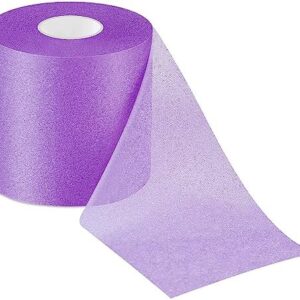30 Yards Pre-wrap Athletic Tape Foam Underwrap Tape Sports Foam Underwrap Bandage Athletic Foam Tape for Wrists Elbows Knees Ankles Hair, 2.76 Inches (Purple)
