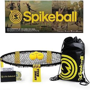 Spikeball 3 Ball Original Roundnet Game Set - Includes 3 Balls, net and Bag