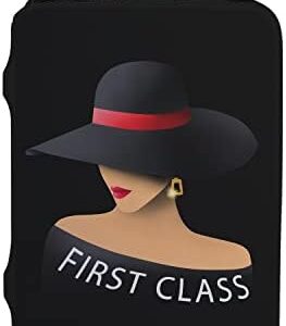 hswosnas Luggage Cover Approved Cute Travel Suitcase Protector Fashion Queen Elastic Washable Unique Themed Baggage Covers for 18-20 inch Luggage(S)