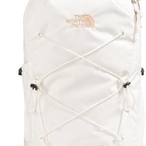 THE NORTH FACE Women's Every Day Jester Laptop Backpack, Gardenia White/Burnt Coral Metallic, One Size