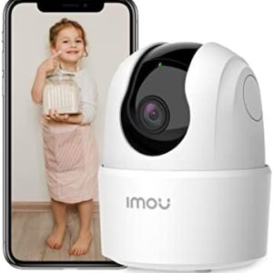 Imou Indoor Security Camera 2K WiFi Camera Home Camera with App, Night Vision, 2-Way Audio, Human Detection, Motion Detection for Baby and Pet Monitor, Sound Detection, Local/Cloud Storage 2.4Ghz