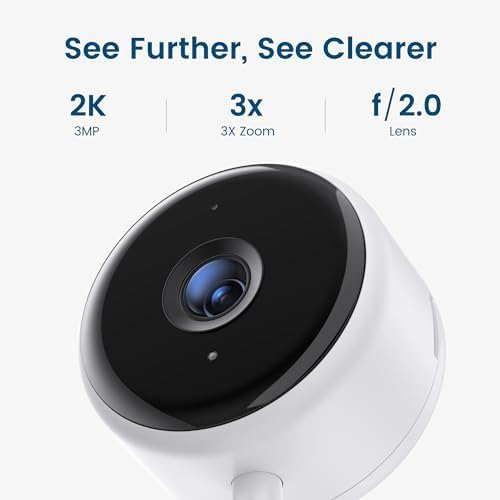 Indoor Camera, litokam Cameras for Home Security with Night Vision, Pet Camera with Phone App, 2K Indoor Security Camera, Motion Detection, 2-Way Audio, WiFi Camera Home Camera Compatible with Alexa - Image 8