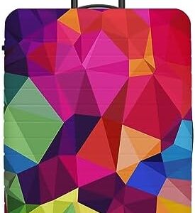 URBEST Luggage Cover Protector Suitcase Anti Scratch Dirt Covers, Fits 27"-30" Luggage Geometric