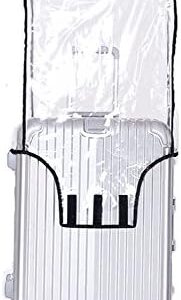Myasrelae Luggage Protector Suitcase Cover PVC Waterproof Travel Suitcase Fits Most 20" to 30"(20") (20" (13.8" L x 9.1" W x 20.9" H))