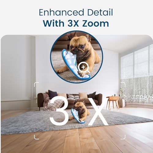 Indoor Camera, litokam Cameras for Home Security with Night Vision, Pet Camera with Phone App, 2K Indoor Security Camera, Motion Detection, 2-Way Audio, WiFi Camera Home Camera Compatible with Alexa - Image 4